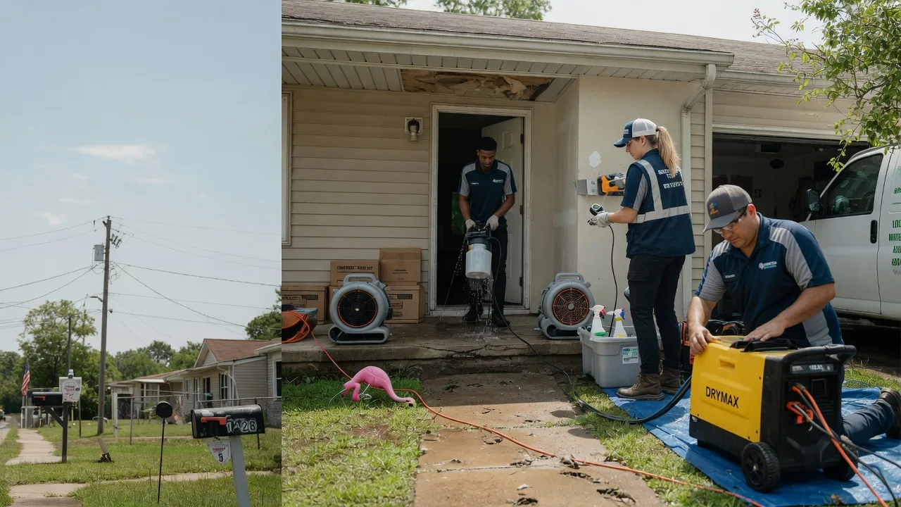 Storm Damage Water Removal in Zirconia, NC near me